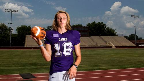 Trevor Lawrence, quarterback, Cartersville. Lawrence was named the AJC all-classification player of the year after leading Cartersville to its second consecutive state championship and 15-0 season.