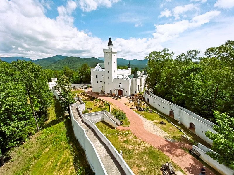 After 15  years of construction, Helen's Uhuburg Castle is opened to day visitors and overnight guests. 
(Courtesy of Blake Guthrie)