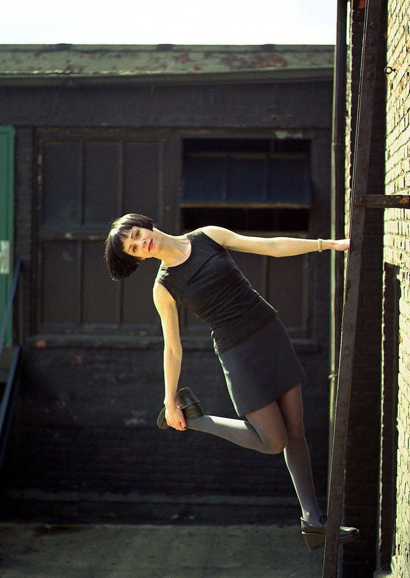 Actress Susan Egan poses for a photo in New York, Oct. 25, 1999. At the time, Egan was appearing in a new movie, "Man of the Century,"  and had recently taken over the role of Sally Bowles in "Cabaret" at New York's famed Studio 54. (AP Photo/Jim Cooper)