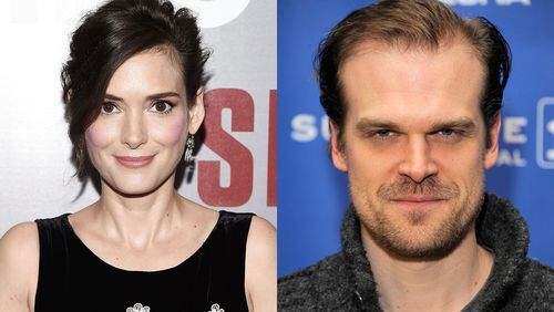 Winona Ryder and David Harbour are starring in an upcoming Netflix drama "Stranger Things" to be shot in Atlanta and set in Indiana. CREDIT: Getty Images