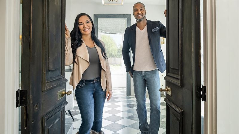 HGTV's 'Married to Real Estate" features Atlanta power couple Egypt Sherrod and Mike Jackson. It debuts Thursday, January 13, 2022 at 9 p.m.