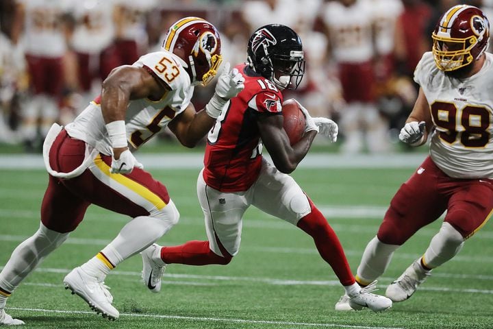 Photos: Falcons still winless in exhibitions after falling to Redskins