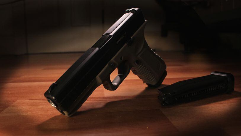 Stock photo of a gun.