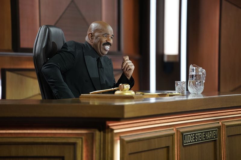 Steve Harvey serves as the judge, jury and star of "Judge Steve Harvey." (ABC/Danny Delgado)