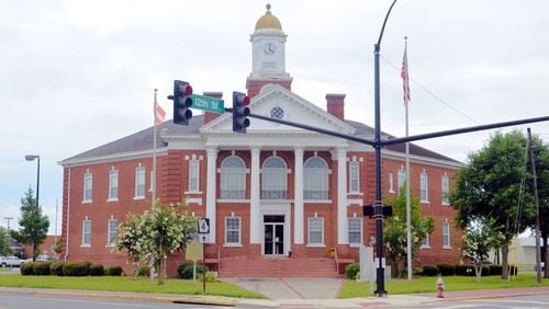The Bacon County courthouse is in Alma. Photo courtesy of the Bacon County Development Authority