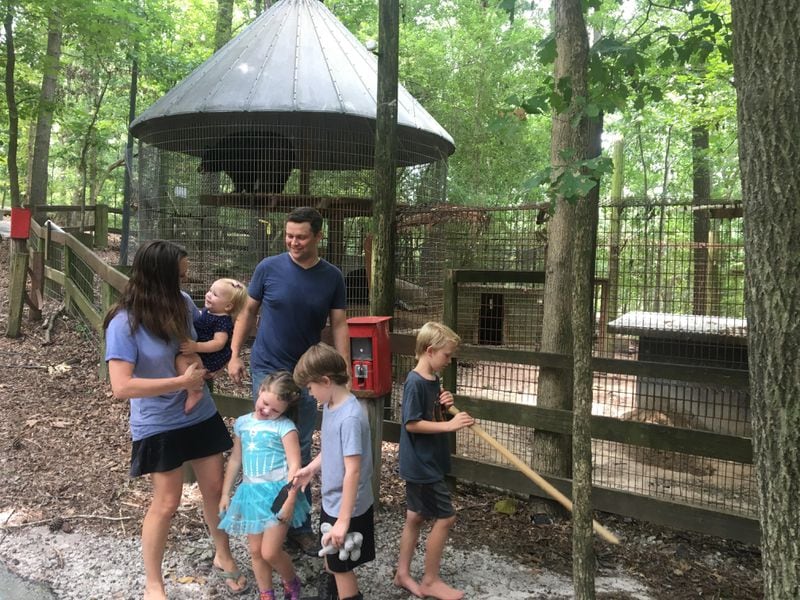 Jonathan and Katy Ordway are letting their kids get their hands dirty as they prepare the Yellow River Wildlife Sanctuary to re-open.
