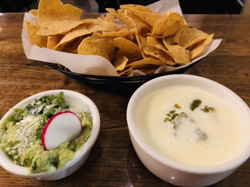 You can’t go wrong with the glorious guac and luscious cheese dip at Patria Cocina at the Beacon. If you like heat, you can add fresh chopped jalapenos to your queso for a 75-cent upcharge. CONTRIBUTED BY WENDELL BROCK