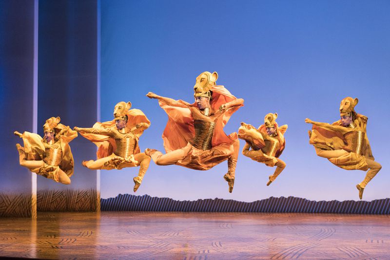  The Lioness dance company in "The Lion King." Photo: Deen van Meer.