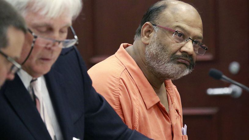 Dr. Narendra Nagareddy (shown at a 2016 court apperance) has been indicted in connection with the overdose deaths of six patients. BOB ANDRES / BANDRES@AJC.COM
