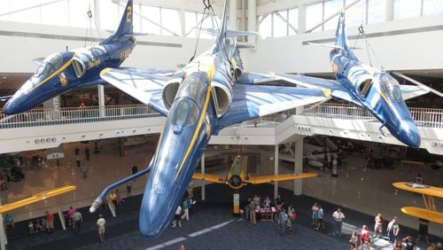 The National Naval Aviation Museum in Pensacola, Fla., exhibits more than 150 vintage, restored aircraft. CONTRIBUTED BY WESLEY K.H. TEO
