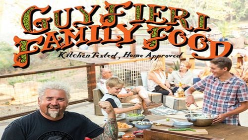 "Guy Fieri Family Food: Kitchen Tested, Home Approved," by Guy Fieri. (HarperCollins)
