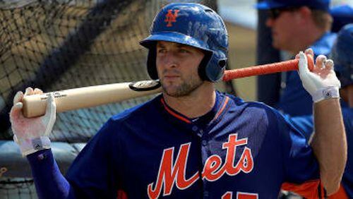 Tim Tebow played in the Mets’ minor-league system last year.