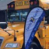 Channel 2 Action News is partnering with several groups for its 20th 'Stuff The Bus' effort to provide free school supplies for students. Photo Credit: Channel 2 Action News.