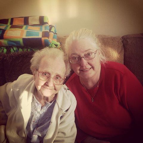 Grandma Lana and Great Grandma Betty.