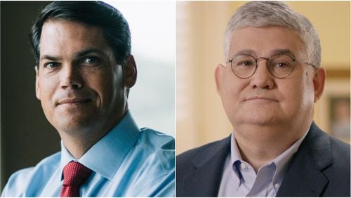 Geoff Duncan, left, and David Shafer are vying to be the Republican nominee for lieutenant governor in this month’s runoff. Submitted photos.