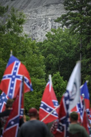 Confederate flag rally