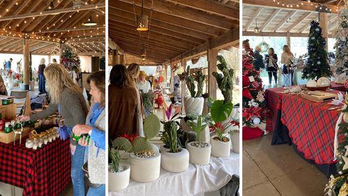 In South Fulton at Chattahoochee Hills, the Serenbe Holiday Bazaar will be held on Dec. 3 and 4. (Courtesy of Serenbe)