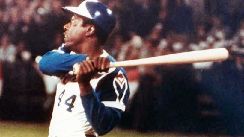On April 8, 1974, the Braves' Hank Aaron smashed his 715th career home run to pass Babe Ruth for baseball's most prestigious record. (AJC file photo)