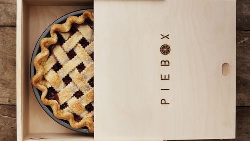 Atlanta-based PieBox makes reusable pine boxes for pies, cakes and cookies. CONTRIBUTED BY STEVEN KARL METZER PHOTOGRAPHY