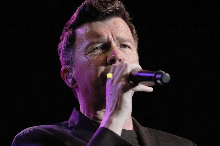 Rick Astley at Center Stage