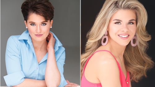 Victoria Hill (left) is Miss Georgia 2019. Mary Wilhelmina Hodges (right) is Miss Georgia's Outstanding Teen 2019.