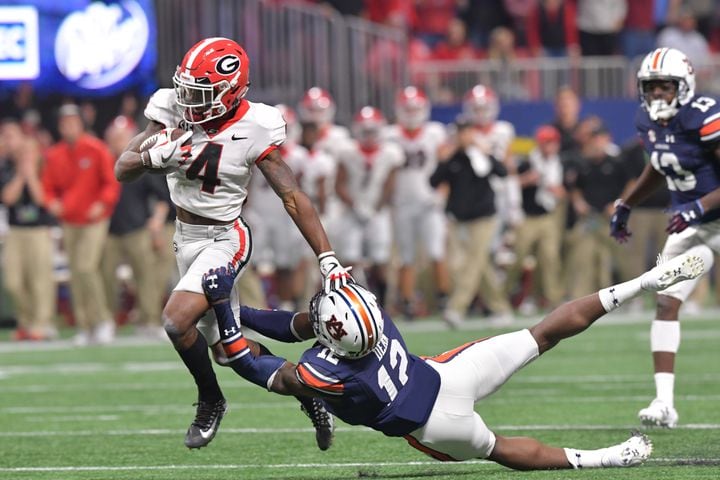 Photos: Georgia handles Auburn in rematch, wins SEC title