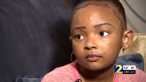 LaDerihanna Holmes, 9, is out of the hospital and doing rehab after a car rammed into her while she played her front yard with one of her friends.