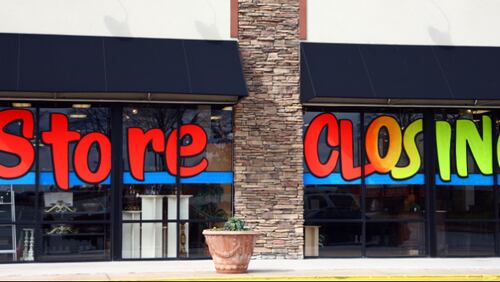 These retailers are closing a lot of stores this year.