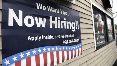 Job growth along with a falling unemployment rate has given Atlanta workers more choice. Employers who try to lowball wages may find themselves spending more money to constantly hire new employees. (AP Photo/Elise Amendola)