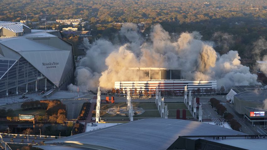Photos: Georgia Dome implosion