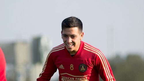 Ezequiel Barco was injured on Tuesday.