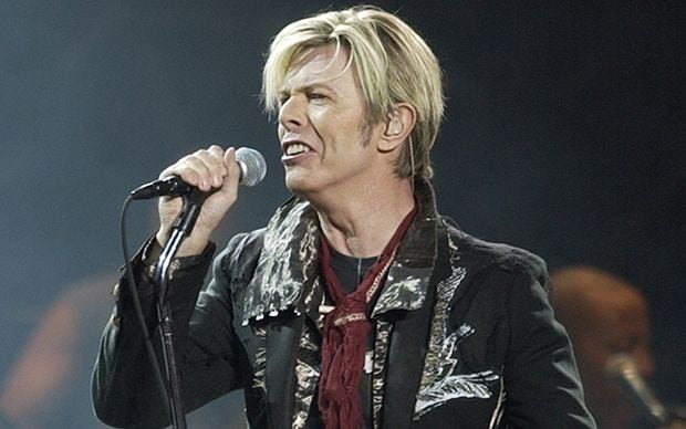 David Bowie over the years = 2003