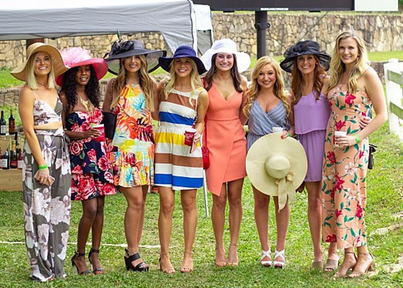 Fancy hats all around at the 2018 Shepherd Center Derby Day