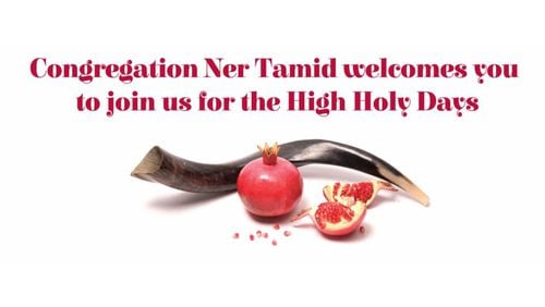 Congregation Ner Tamid in Marietta will hold services for High Holy Days on Sept. 25-26 and Oct. 4-5. (Courtesy of Congregation Ner Tamid)