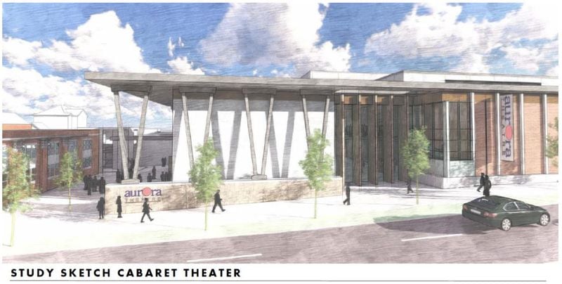 The city of Lawrenceville released Monday renderings for its planned $26 million arts complex expansion.