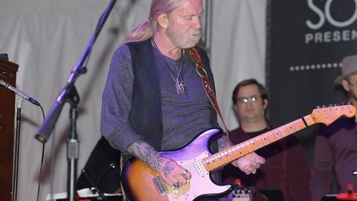 Gregg Allman, shown performing in February, will end his run of Laid Back Festival dates at Lakewood Amphitheatre on Oct. 29. Photo: Getty Images