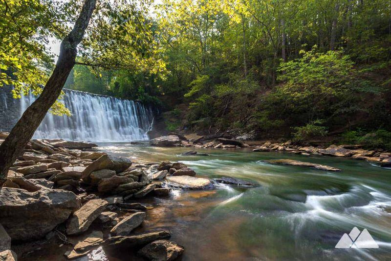 Roswell is seeking up to $150,000 in grant funding for a study of the engineering, feasibility, and cost for a trail connection from Vickery Creek Falls Trail to the parking lot at Oxbo Road. (Courtesy Atlanta Trails)