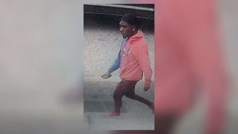 Police are looking to identify the man in this photo who may have witnessed a shooting Wednesday at an East Point McDonald's. Anyone with information is asked to contact police.