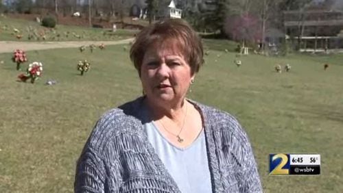 Pam Dean wrote a check for more than $3,000 to Wichman Monuments out of Chattanooga.