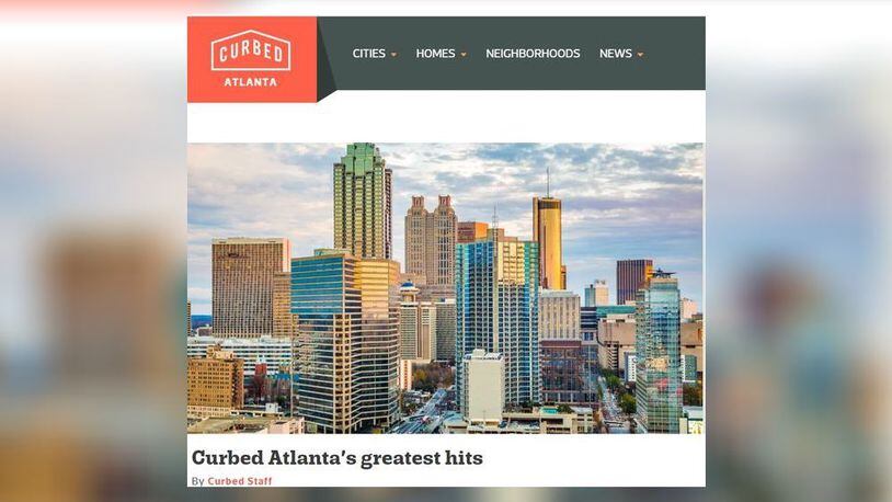 The sole employee at Curbed Atlanta is furloughed for three months, leaving the popular urban development website dormant. Here is a screenshot of their website on May 1, 2020.