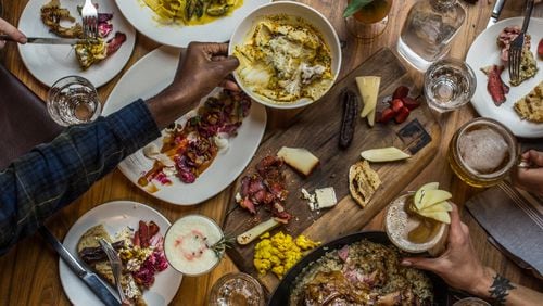 Dishes from the menu of Biltong Bar, opening in Avalon. / Courtesy of Biltong Bar