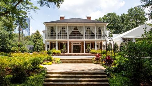 The Estate, which once was the restaurant, is an event space in Buckhead. It was built in 1797 in Wilkes County and moved to Buckhead. 
Courtesy of The Estate