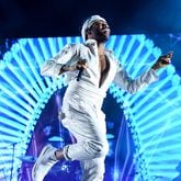 Album of the Year nominee: "AWAKEN MY LOVE"  Donald Glover of Childish Gambino performs onstage during the 2017 Governors Ball Music Festival - Day 2 at Randall's Island on June 3, 2017 in New York City.  (Photo by Nicholas Hunt/Getty Images)