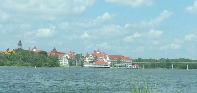 Officials say the 2-year-old had been playing at the water's edge here at the Grand Floridian Resort when the gator attacked. Photo: Jennifer Brett.