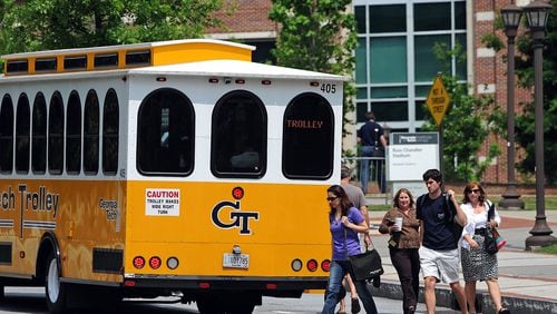 Tuition at Georgia’s public colleges and universities will increase for the upcoming school year, including at Georgia Tech, where students will see a 9 percent tuition hike. BITA HONARVAR, bhonarvar@ajc.com