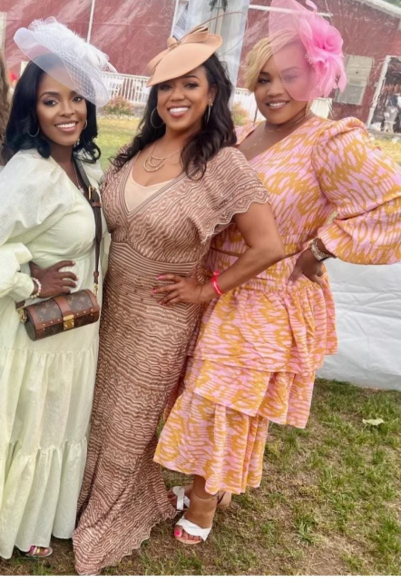 Tanesha Francis (left), a pediatric dentist from Brooklyn, has attended the Alpha Derby three times.
”I travel from New York to attend, to expand my network and meet new individuals that are more like-minded,” Francis said. “It is a nice way of changing my social atmosphere.”