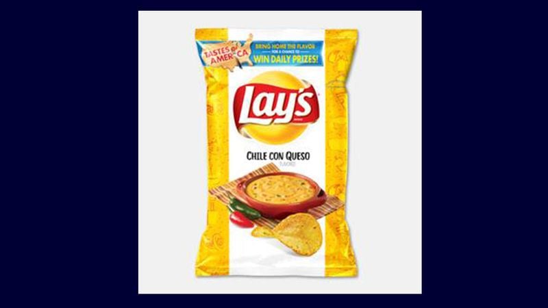 Chile Con Queso is one of the new Lay's Taste of America flavors, representing popular regional cuisines.