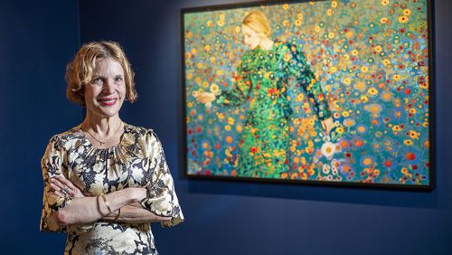 Anna Walker-Skillman, along with Andy Heyman, now run the gallery and oversaw the move to its new location. Photo: Alyssa Pointer / Alyssa.Pointer@ajc.com