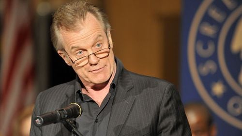 LOS ANGELES, CA - NOVEMBER 05: Stephen Collins a Screen Actors Guild member participates in the staged reading of events of the heart "A heart United" held at the James Cagney Boardroom on November 5, 2009 in Los Angeles, California. (Photo by Toby Canham/Getty Images) Stephen Collins a Screen Actors Guild member participates in the staged reading of events of the heart "A heart United" held at the James Cagney Boardroom on November 5, 2009 in Los Angeles, California. (Photo by Toby Canham/Getty Images)