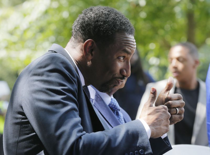 Atlanta City Councilman Andre Dickens said during a debate on credit card policy changes: “This is a critical time. We need to make sure every policy we do is substantial. It’s a statement of record that this city is going to hold itself accountable.” (Photo: BOB ANDRES /BANDRES@AJC.COM)